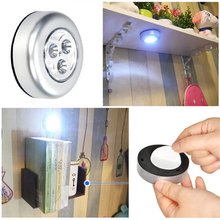 USB Rechargeable PIR Motion Sensor LED Night Light — Soft Glow Bed