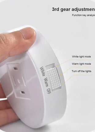 USB Rechargeable PIR Motion Sensor LED Night Light