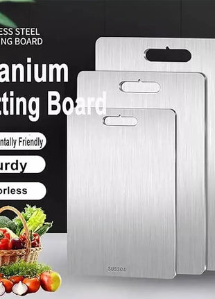 Titanware™ 100% Pure Titanium Cutting Board