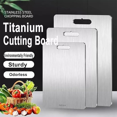 Titanware™ 100% Pure Titanium Cutting Board