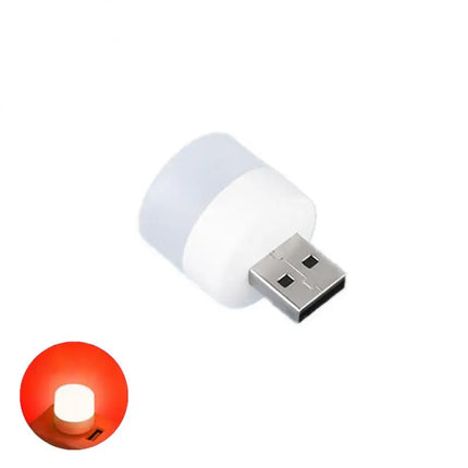USB Rechargeable PIR Motion Sensor LED Night Light — Soft Glow Bed