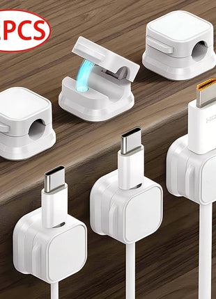 Magnetic Cable Clip Holder - one-hand magnetic clamp