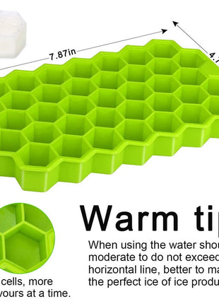 Silicone Ice cubes Maker - Reusable Trays