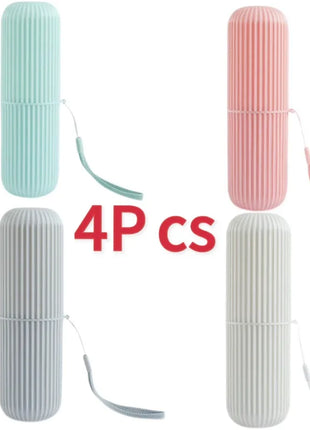 Portable Travel Toothpaste Toothbrush Protector Case