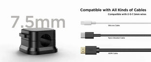 Magnetic Cable Clip Holder - one-hand magnetic clamp