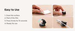 Magnetic Cable Clip Holder - one-hand magnetic clamp