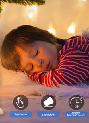 Cute Rabbit Touch Sensor LED Night Light