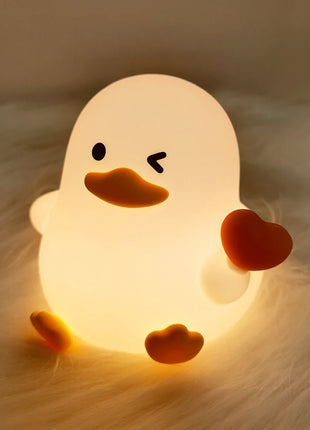 Cute Rabbit Touch Sensor LED Night Light