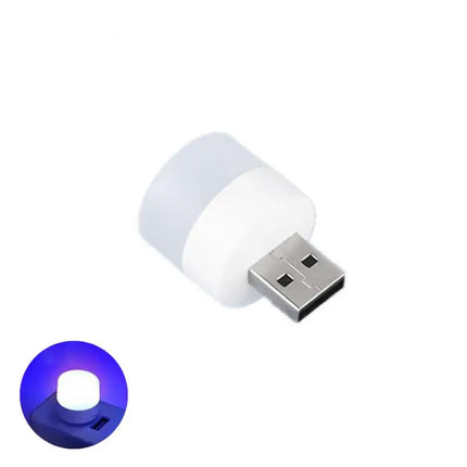 USB Rechargeable PIR Motion Sensor LED Night Light — Soft Glow Bed