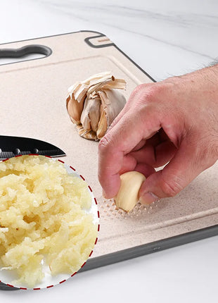 Stainless Steel Double-Sided Cutting Board