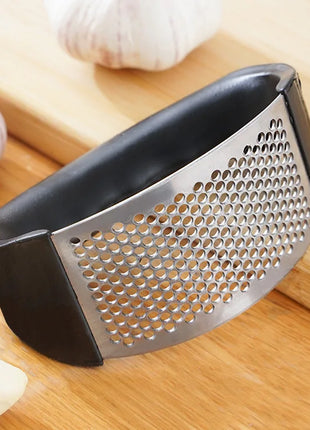 Stainless Steel Garlic Crusher