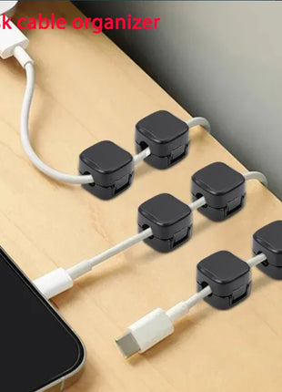 Magnetic Cable Clip Holder - one-hand magnetic clamp
