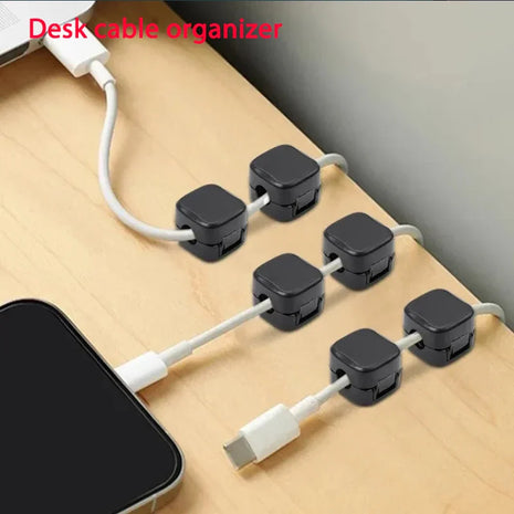 Magnetic Cable Clip Holder - one-hand magnetic clamp