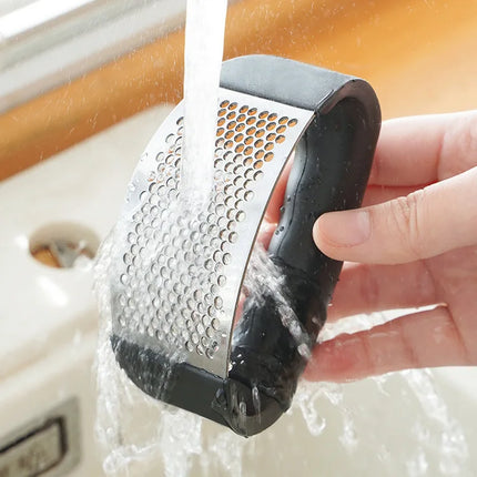 Stainless Steel Garlic Crusher — Premium Quality