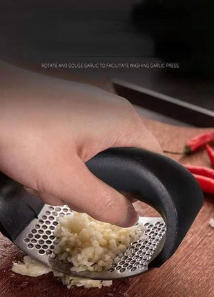 Stainless Steel Garlic Crusher