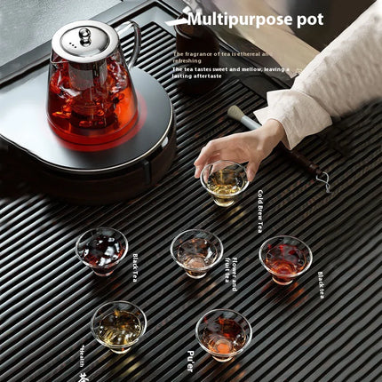 Heat-Resistant Glass Teapot Set
