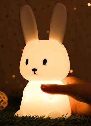 Cute Rabbit Touch Sensor LED Night Light