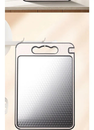 Stainless Steel Double-Sided Cutting Board