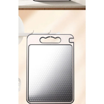 Stainless Steel Double-Sided Cutting Board