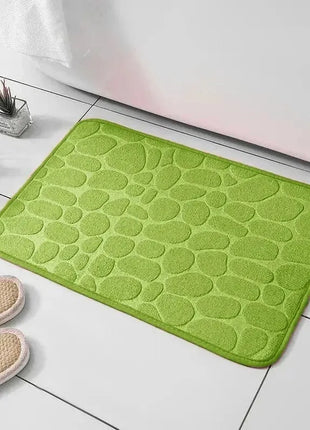 Embossed Pebble Anti-Slip Floor Mat – Bathroom & Living Room