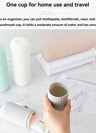 Portable Travel Toothpaste Toothbrush Protector Case