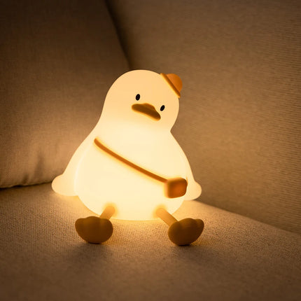 Cute Rabbit Touch Sensor LED Night Light — Soft Glow Bedside Light