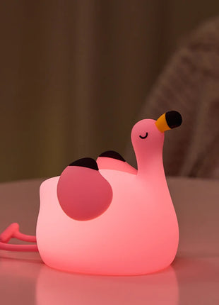 Cute Rabbit Touch Sensor LED Night Light