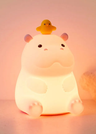 Cute Rabbit Touch Sensor LED Night Light