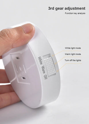 USB Rechargeable PIR Motion Sensor LED Night Light