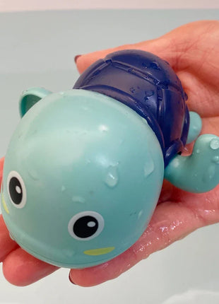 Baby Bath Toys – Wind-Up Whale &amp; Turtle Swimming Set