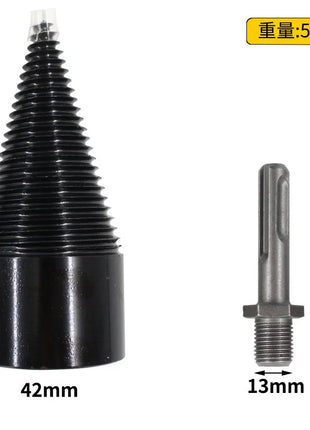 WoodCrack Pro Drill Set – Fast, Easy Firewood Splitting