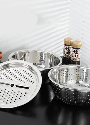 Stainless Steel Multi-functional Slicer Set