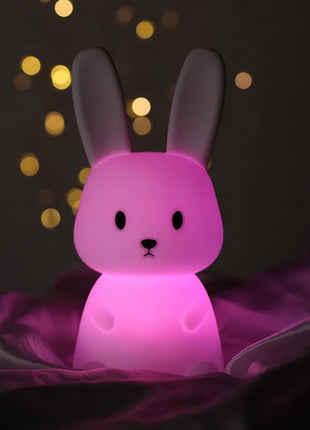 Cute Rabbit Touch Sensor LED Night Light