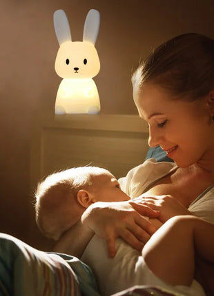 Cute Rabbit Touch Sensor LED Night Light
