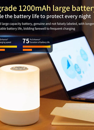 Multicolor Night Lamp With Remote Control