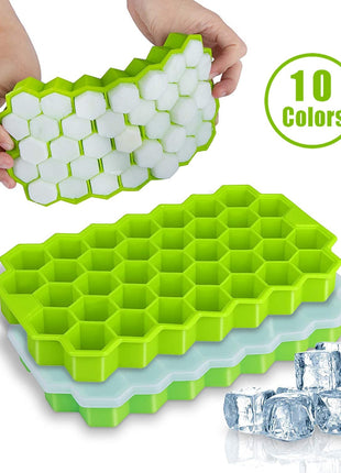 Silicone Ice cubes Maker - Reusable Trays