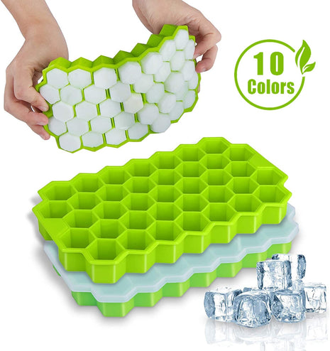 Silicone Ice cubes Maker - Reusable Trays