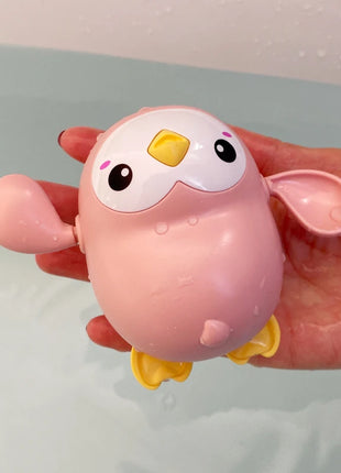 Baby Bath Toys – Wind-Up Whale &amp; Turtle Swimming Set