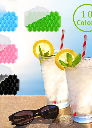 Silicone Ice cubes Maker - Reusable Trays