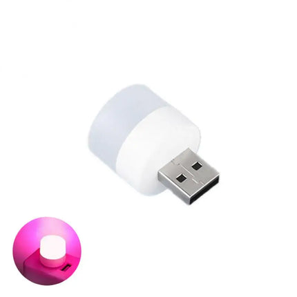 USB Rechargeable PIR Motion Sensor LED Night Light — Soft Glow Bed