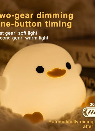 LED Night light Cute Duck Lamp