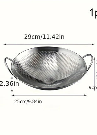 Stainless Steel Honeycomb Non-Stick