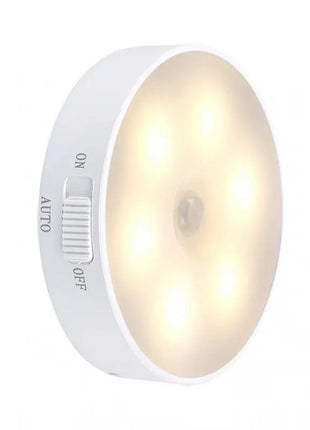 USB Rechargeable PIR Motion Sensor LED Night Light