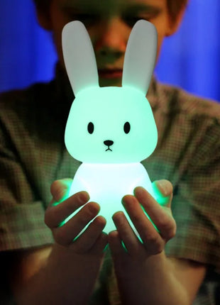 Cute Rabbit Touch Sensor LED Night Light
