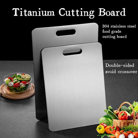 Titanware™ 100% Pure Titanium Cutting Board