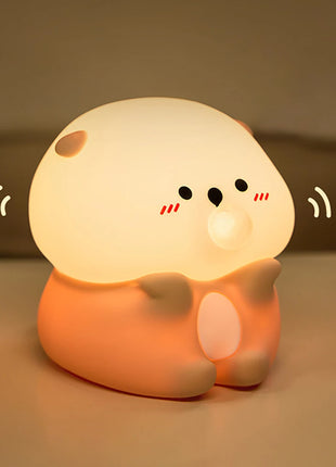Cute Rabbit Touch Sensor LED Night Light
