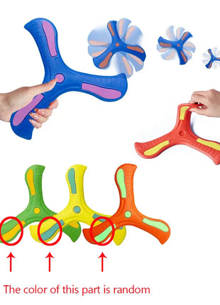 Boomerang Soft Three-Leaf Outdoor Toy