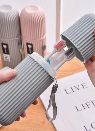 Portable Travel Toothpaste Toothbrush Protector Case