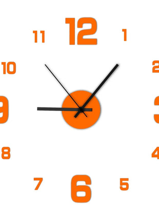 3D Wall Decal Decorative Clock -  acrylic material