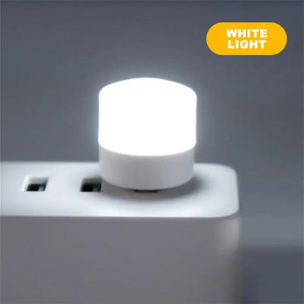 USB Rechargeable PIR Motion Sensor LED Night Light — Soft Glow Bed